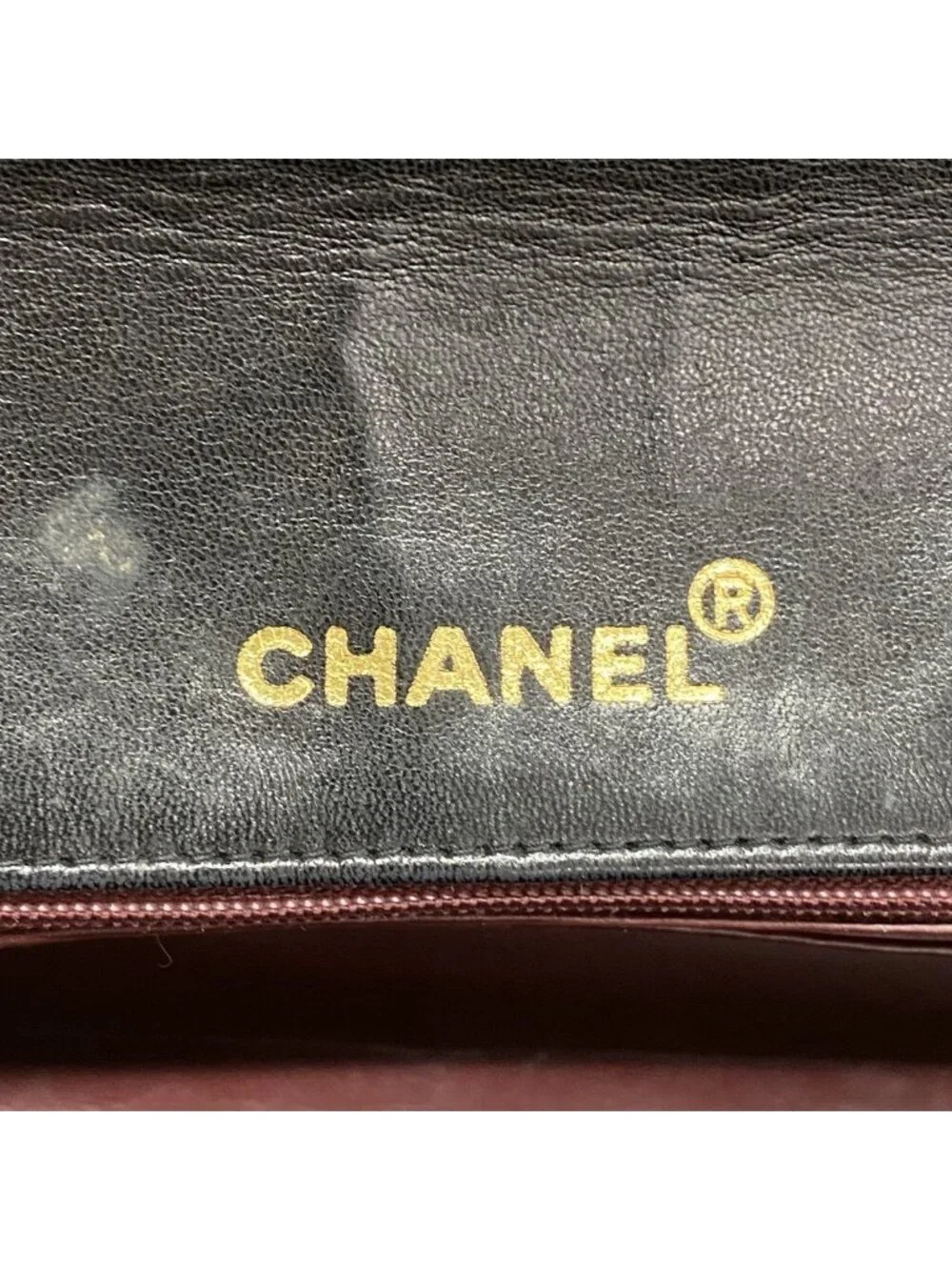 Chanel Shoulder Bag Diana Lambskin Black Gold